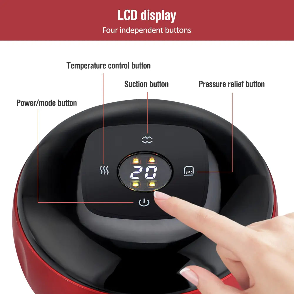 Stay Put Electronic Vacuum Cup